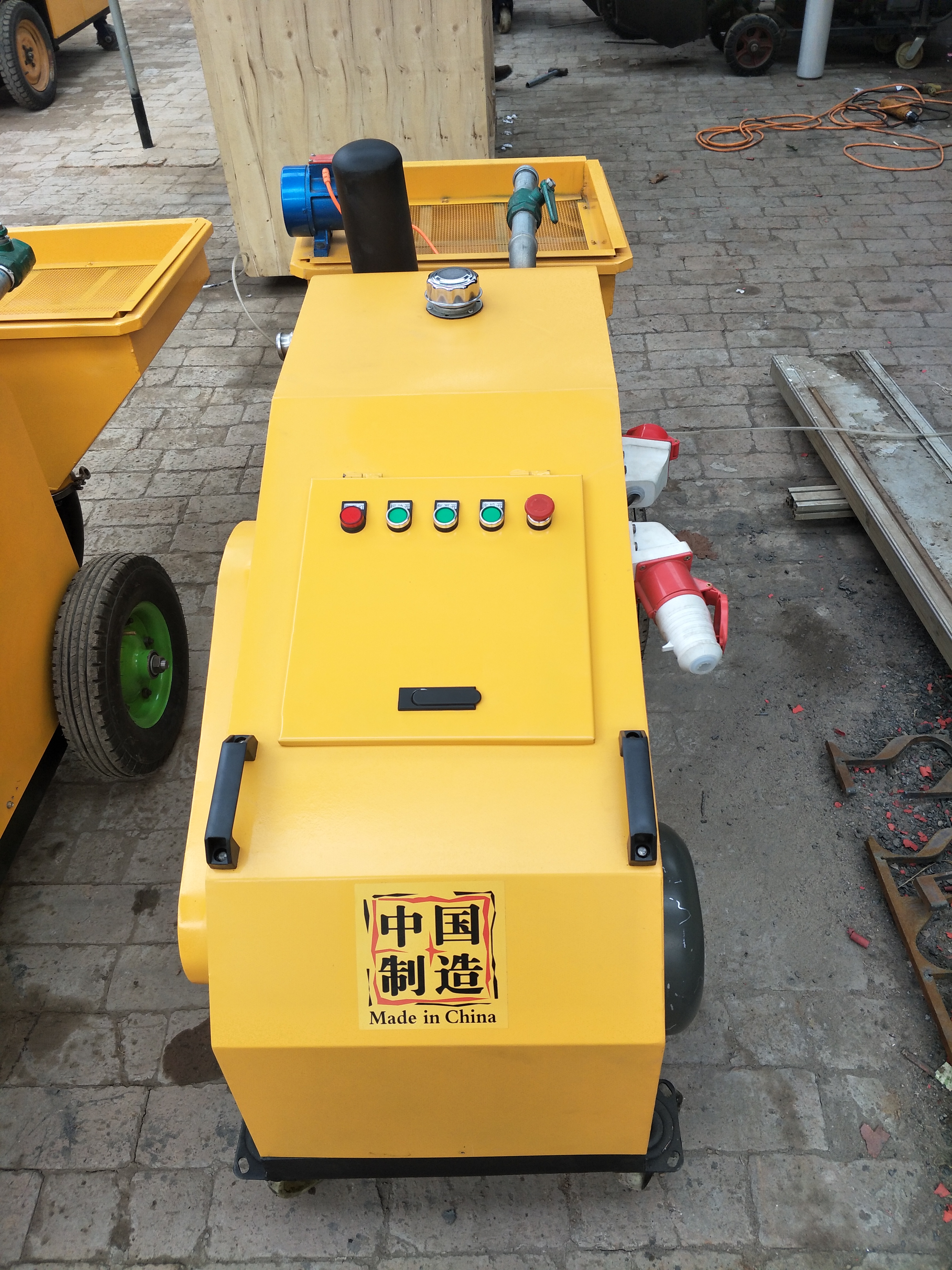 砂漿噴涂機(jī)圖片/砂漿噴涂機(jī)樣板圖 (4)