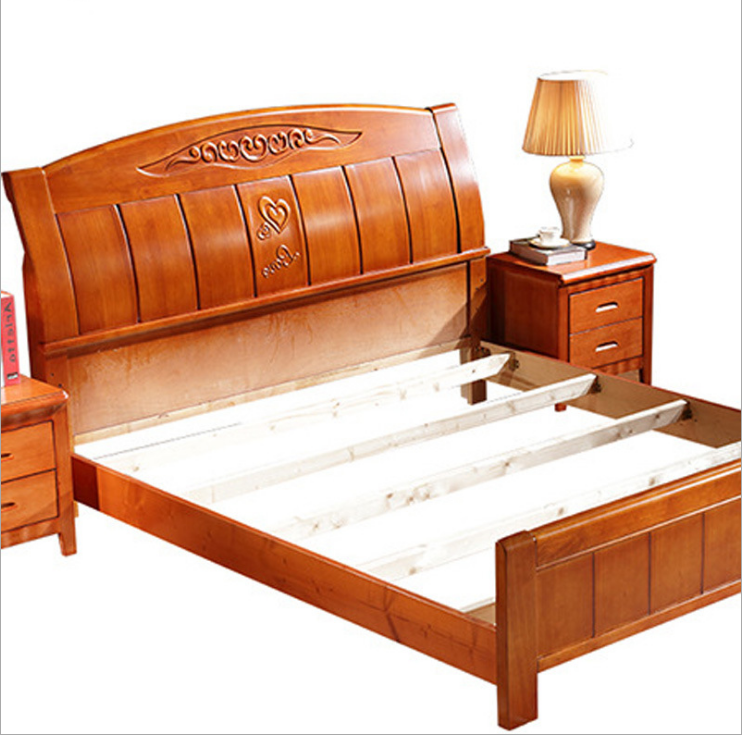 全實(shí)木床定制圖片