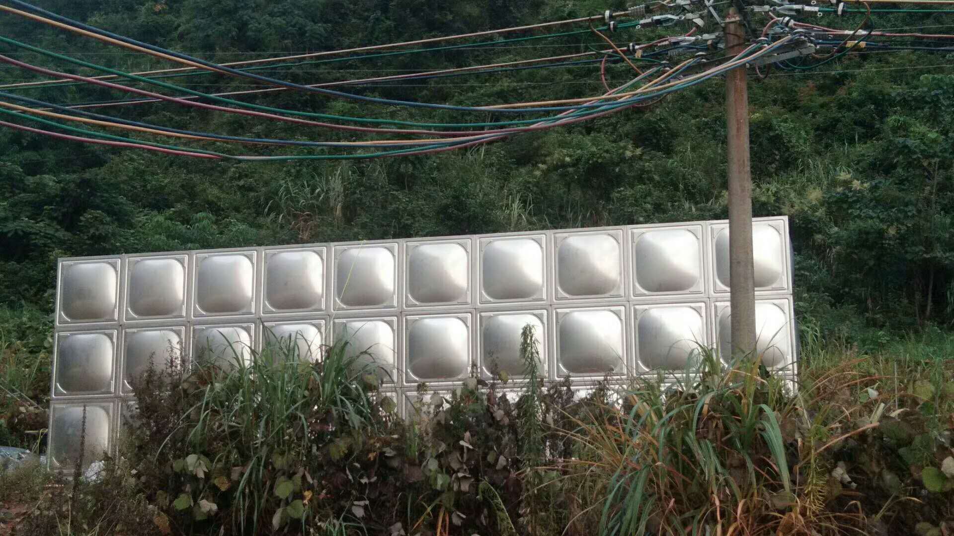 珠海不銹鋼水箱304方形消防水箱圖片