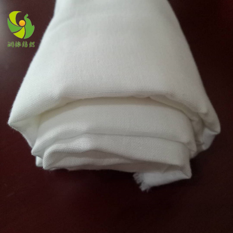 漂白高配棉普梳全棉雙層平紋紗布圖片/漂白高配棉普梳全棉雙層平紋紗布樣板圖 (4)