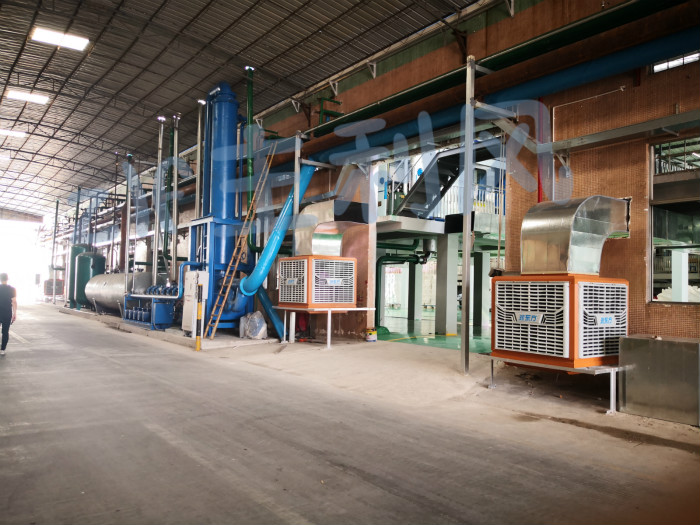 工廠廠房車間通風(fēng)降溫方案圖片