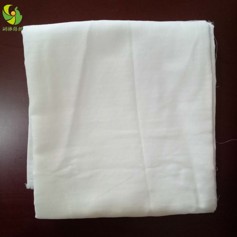 漂白高配棉普梳全棉雙層平紋紗布圖片/漂白高配棉普梳全棉雙層平紋紗布樣板圖 (1)