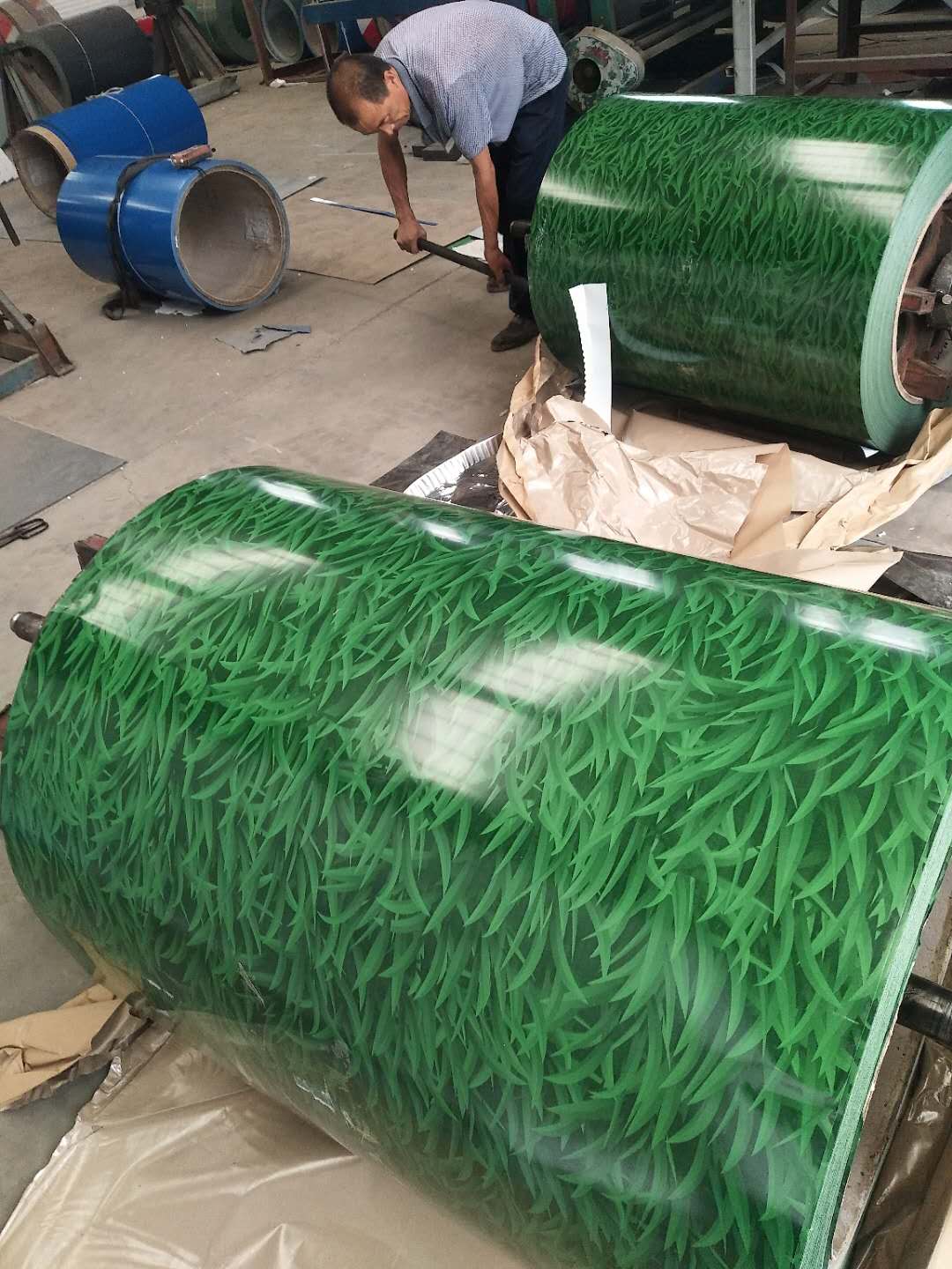 廠家直銷綠色小草夾心復(fù)合圍擋圖片/廠家直銷綠色小草夾心復(fù)合圍擋樣板圖 (3)