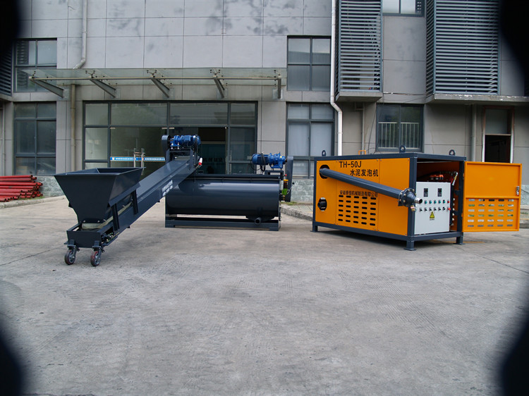 水泥發(fā)泡機(jī) 50型水泥發(fā)泡機(jī) 每小時(shí)輸送40-60立方泡沫混凝土 *能