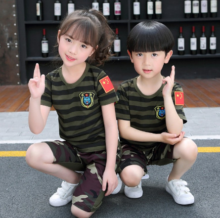 迷彩表演服圖片