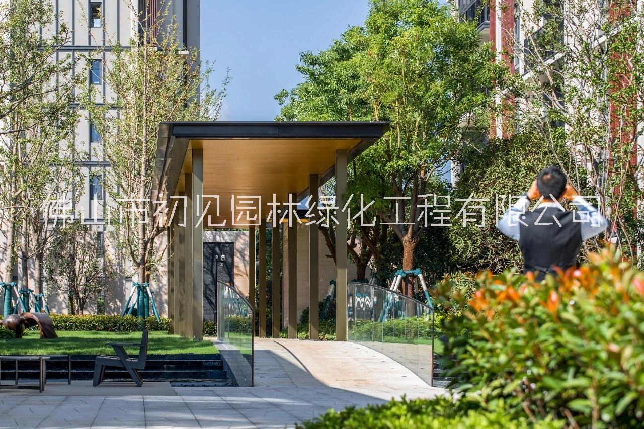 別墅園林施工圖片/別墅園林施工樣板圖 (2)