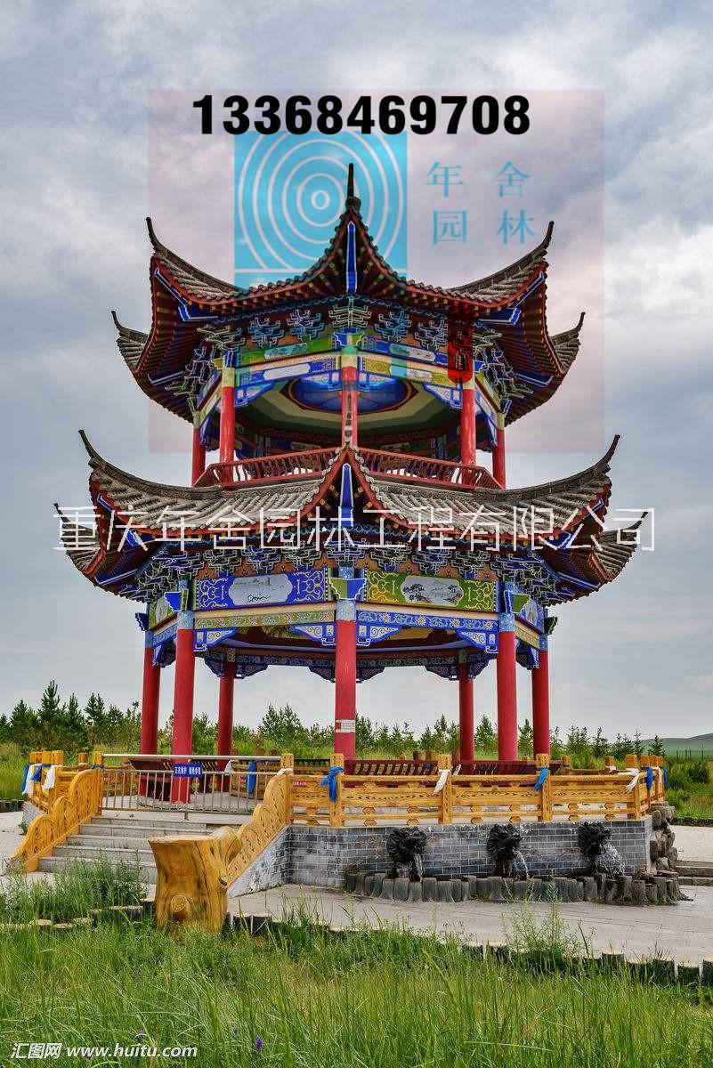 古建八角亭制作安裝