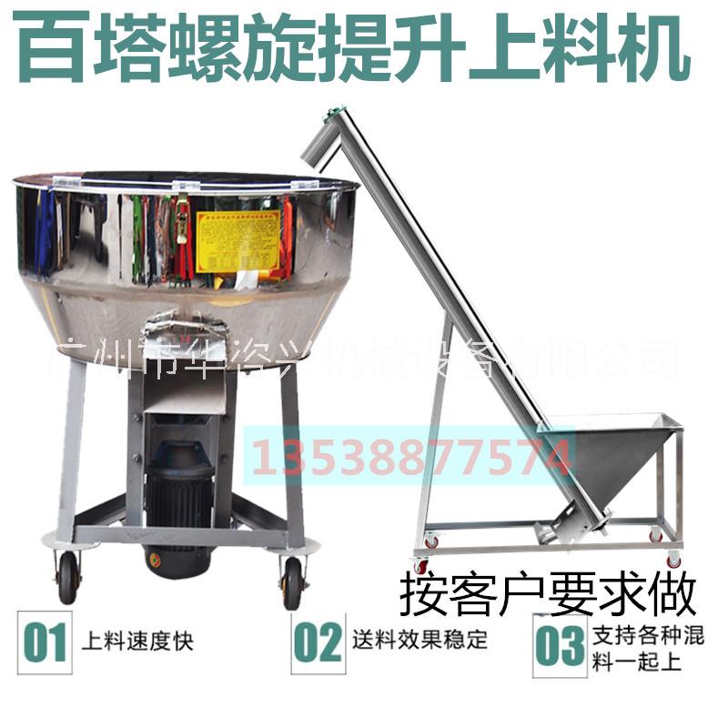 螺旋提升上料機(jī) 雜糧提升上料機(jī)塑料顆粒輸送機(jī)油菜籽榨油上料機(jī)螺旋式尿素上料機(jī)
