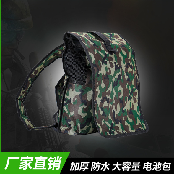 廠家直銷 防水雙肩背包 迷彩12V鋰電池600DPVC一體機(jī)背包定制批發(fā)