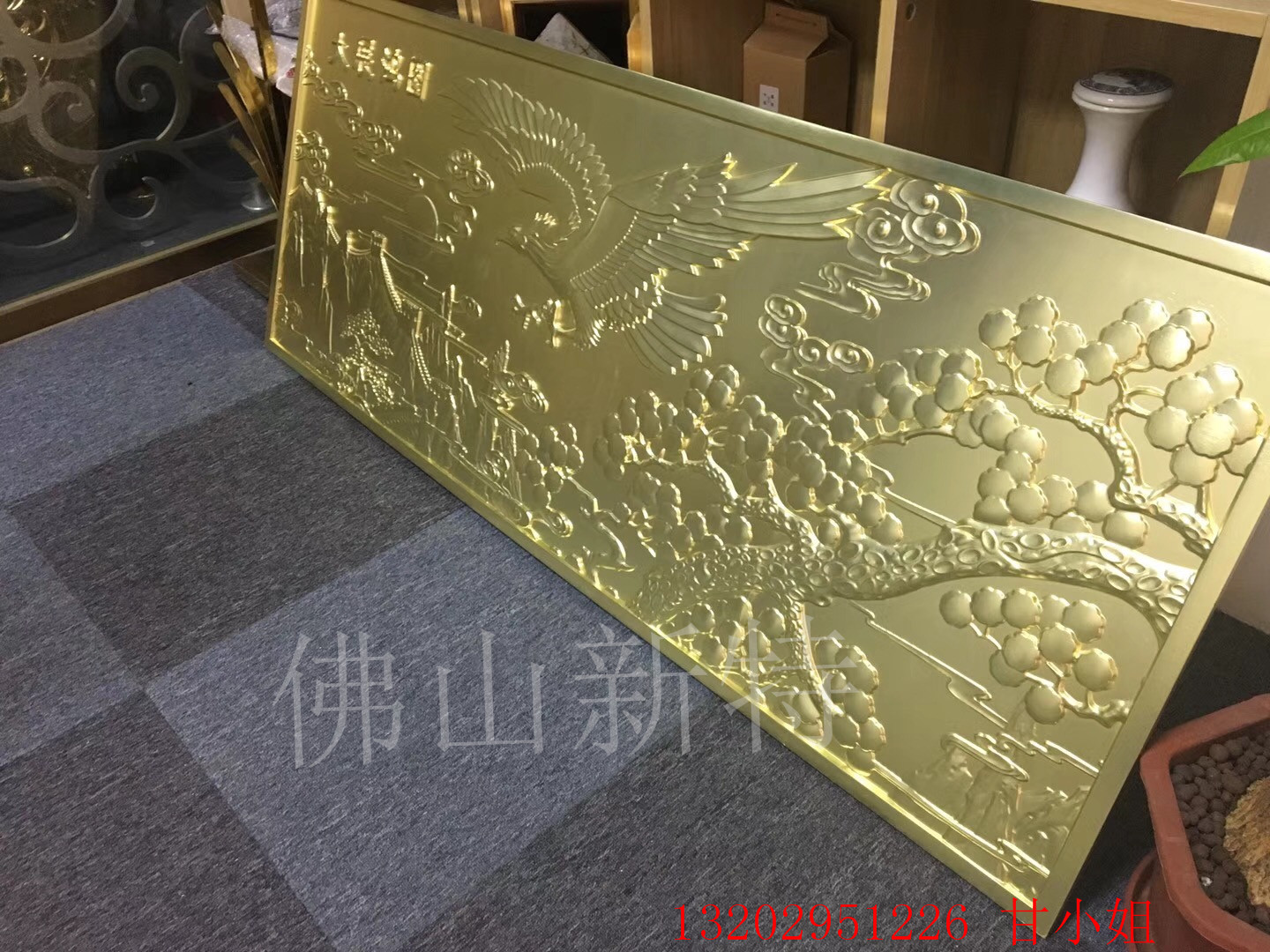 供应铝艺浮雕壁画供应铝艺浮雕壁画大堂客厅铝异型制品装饰