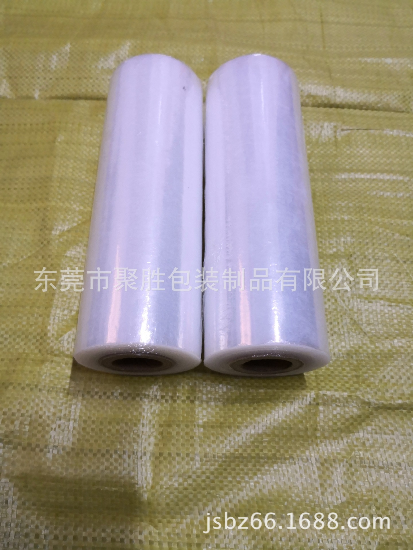 专业生产批发宽20cm 长150--300米包装膜 pe白色缠绕膜_厂家价格_规格齐全_聚胜包装