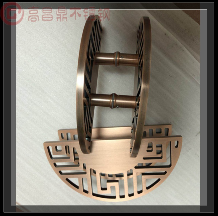 不銹鋼玻璃拉手圖片
