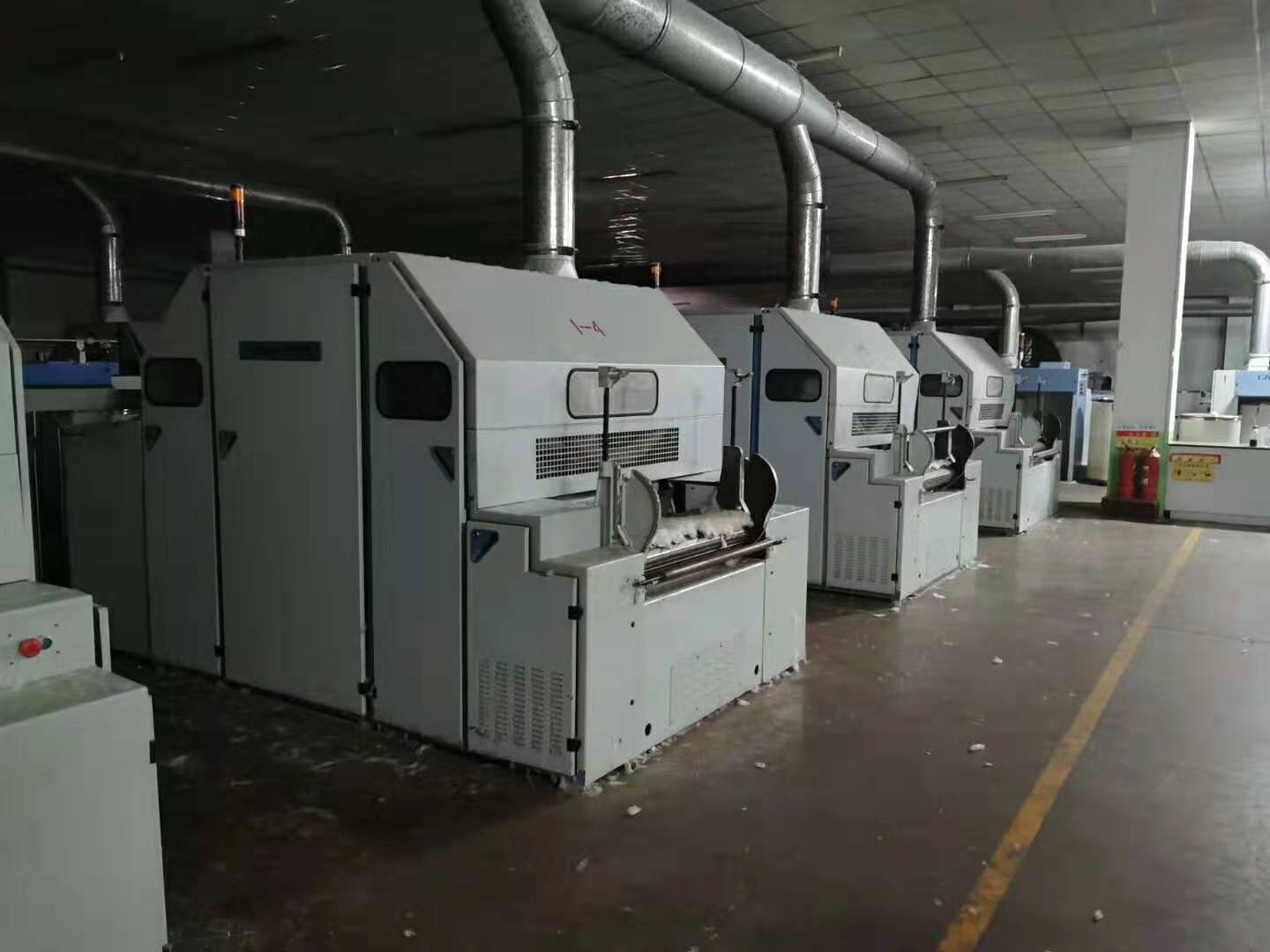 鄭紡機(jī)224BN梳棉機(jī)10臺，雙頭雙尾青花（鄭紡機(jī)）1套，太行425粗紗機(jī)3臺