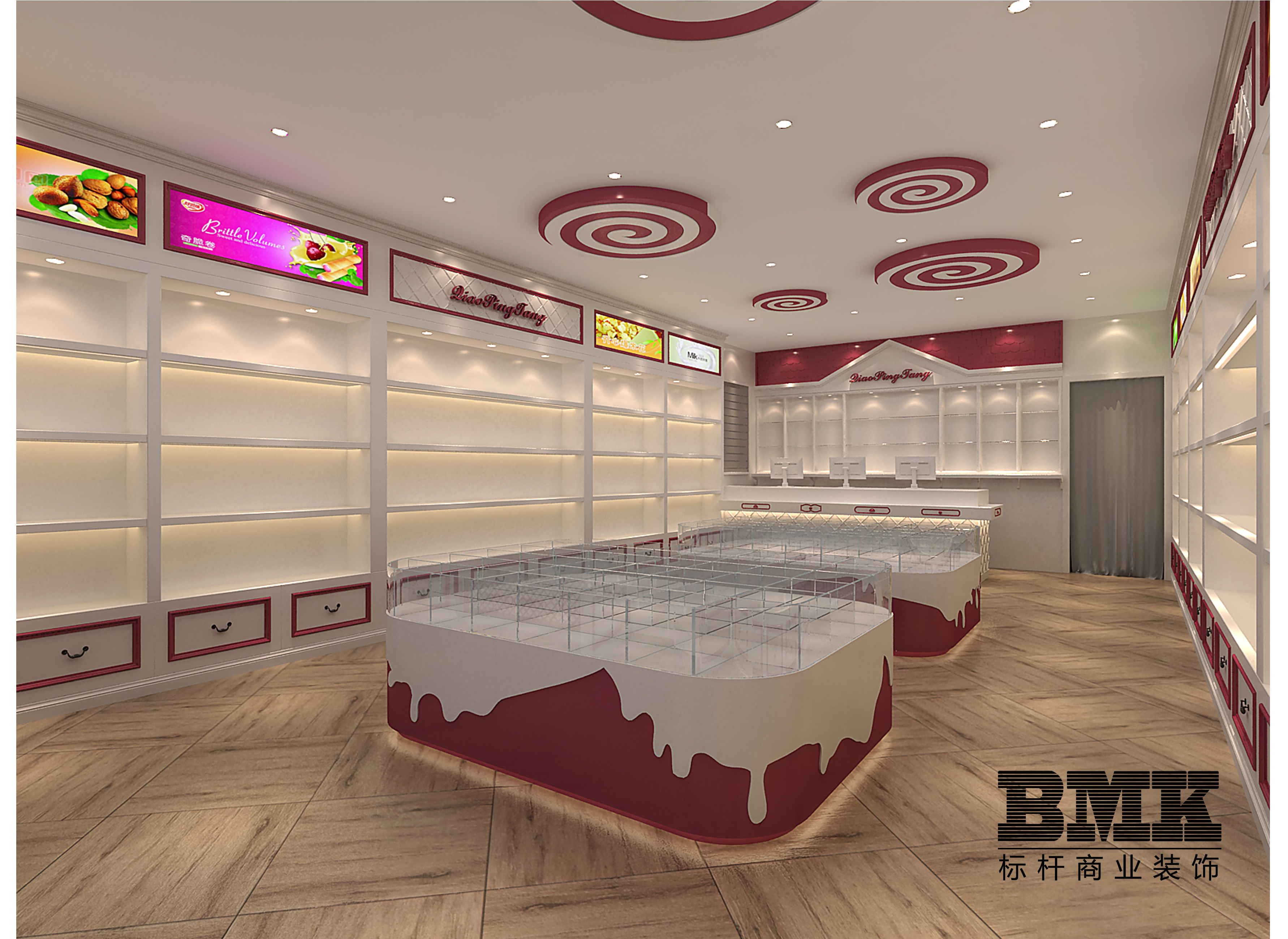 食品展示柜圖片/食品展示柜樣板圖 (4)