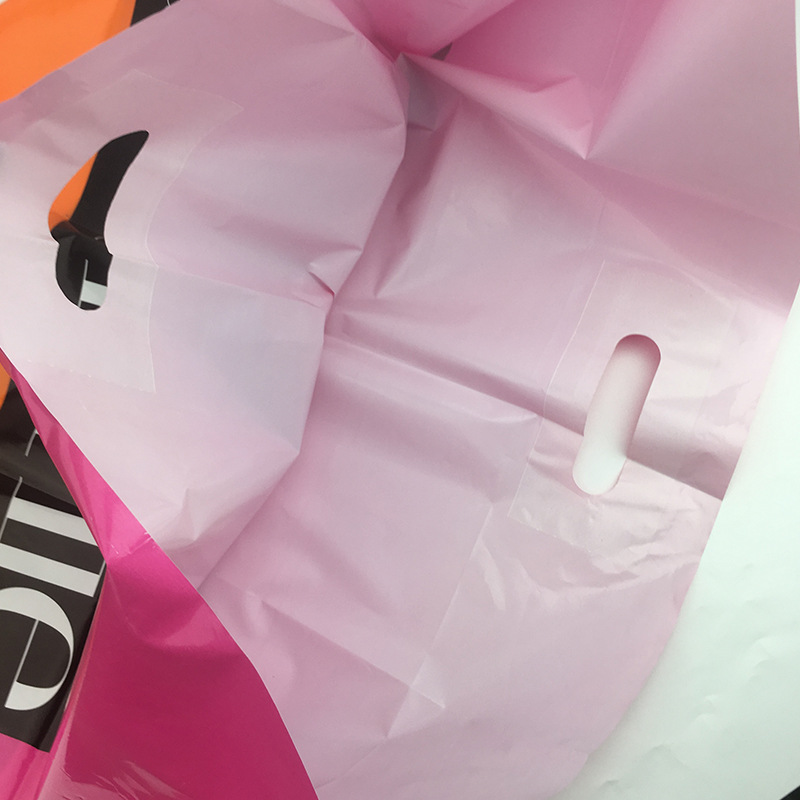 廠家專(zhuān)業(yè)生產(chǎn)/塑料包裝手提袋四指禮品服裝包裝PE平口手挽袋批發(fā)