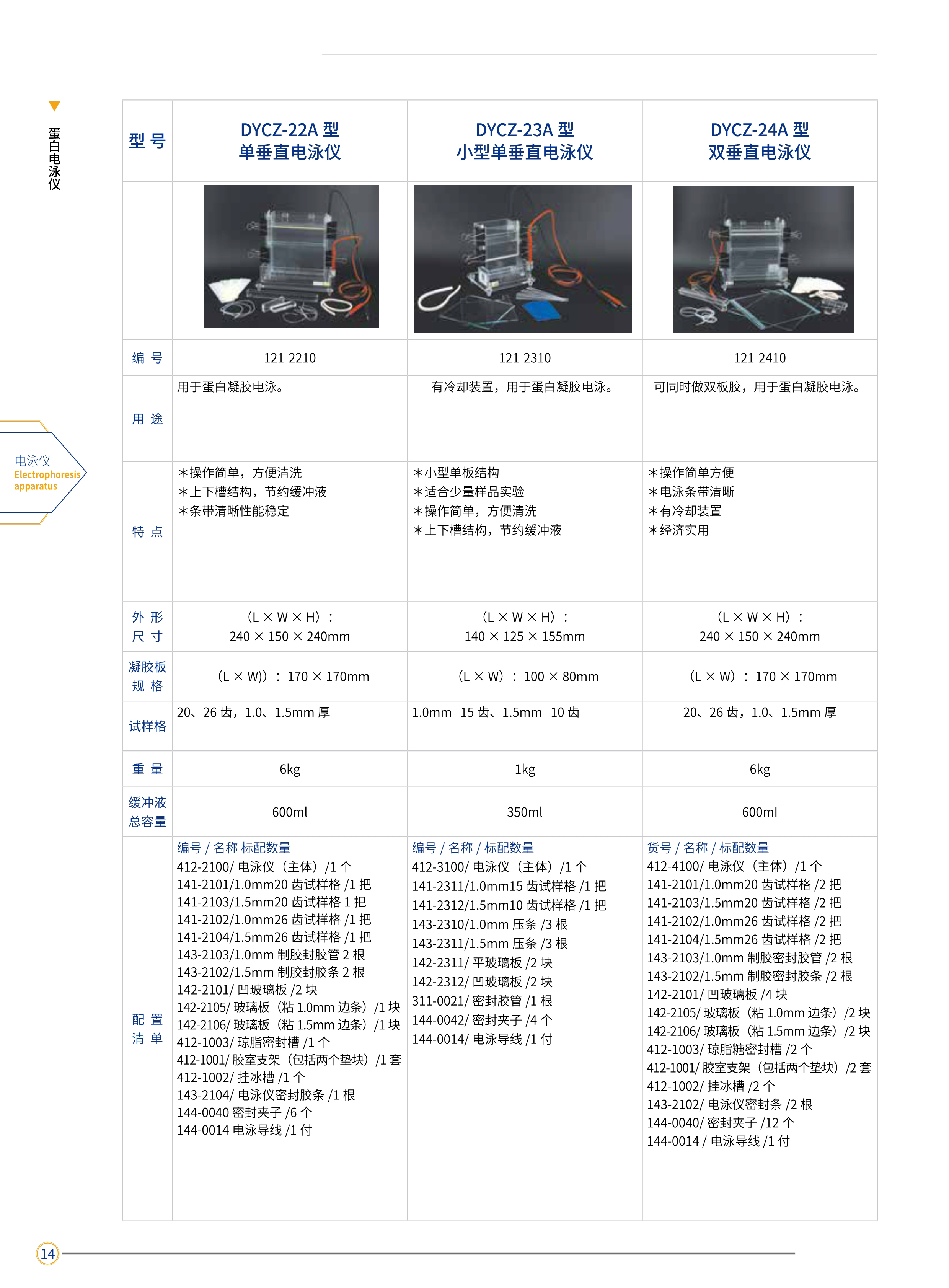 DYCZ-22A單垂直電泳儀圖片