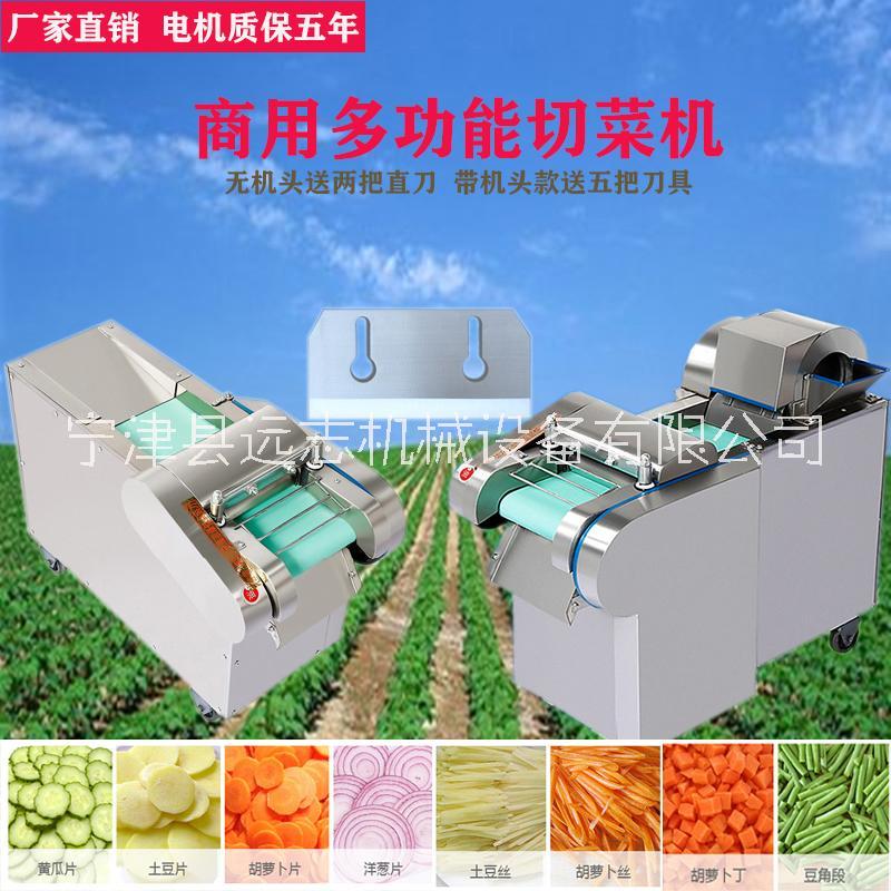 多功能切菜機 多功能切菜機大型食堂學(xué)校切菜機電動切辣椒圈豆角韭菜海帶絲