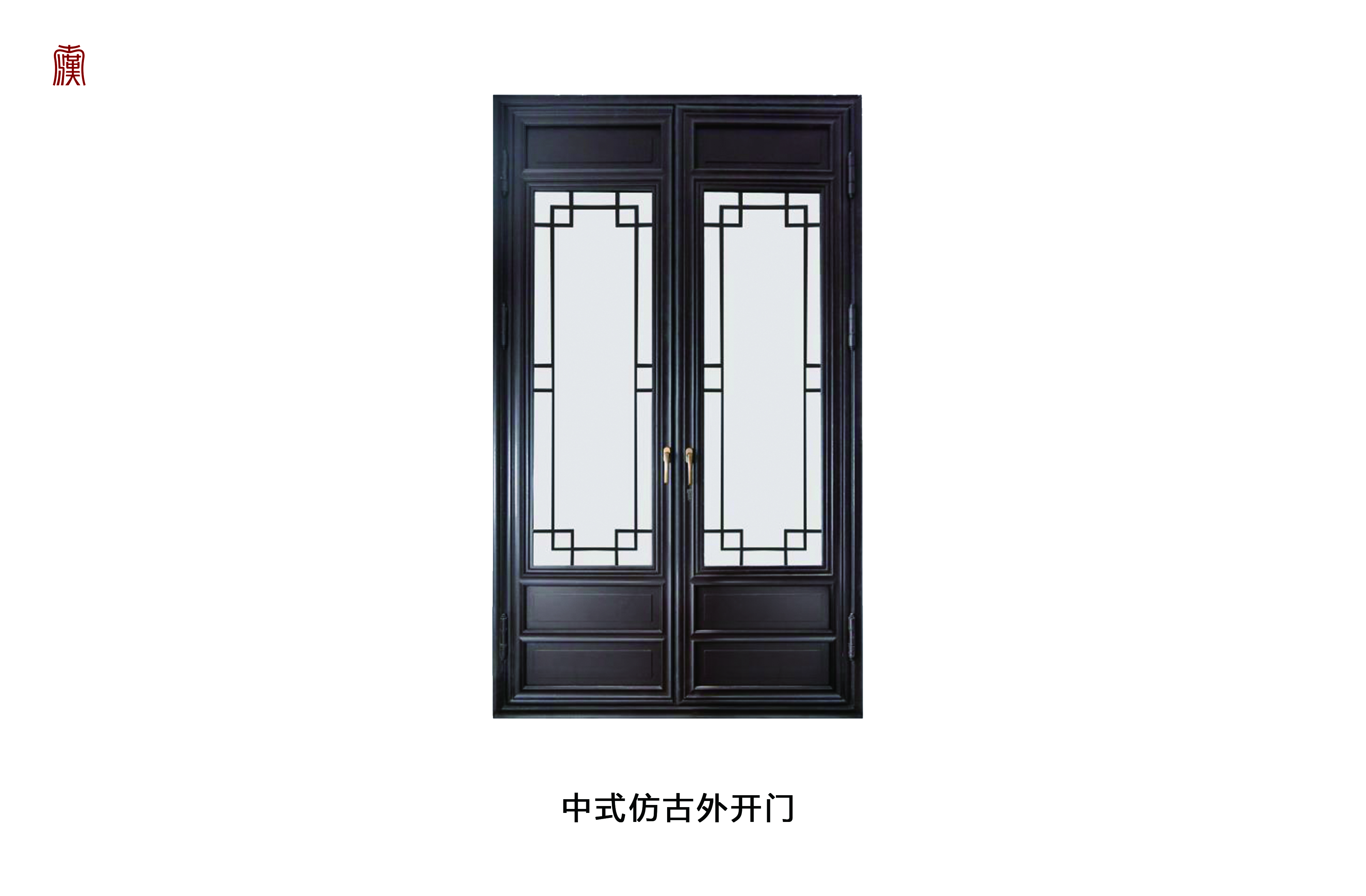 威杉中式仿古鋁合金外開窗，鋁包木窗，木包鋁窗，實(shí)木窗
