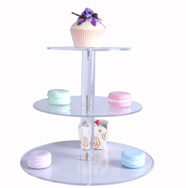 可定制加工批發(fā)婚慶新婚用品質(zhì)優(yōu)蛋糕立柱三層亞克力透明蛋糕架 三層蛋糕架 三層蛋糕架報價 三層蛋糕架批發(fā)