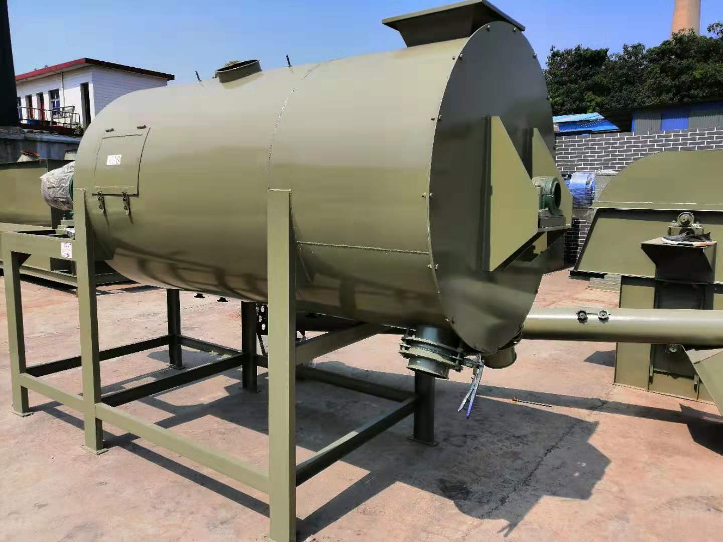 膩子粉攪拌機適合新入行的老板投資低，回報高，1噸型膩子粉設(shè)備 膩子粉攪拌設(shè)備  兩噸膩子粉攪拌機