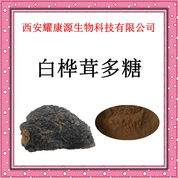 白桦茸多糖50 白桦茸提取物 白桦茸粉 桦褐孔菌提取物 现货包邮