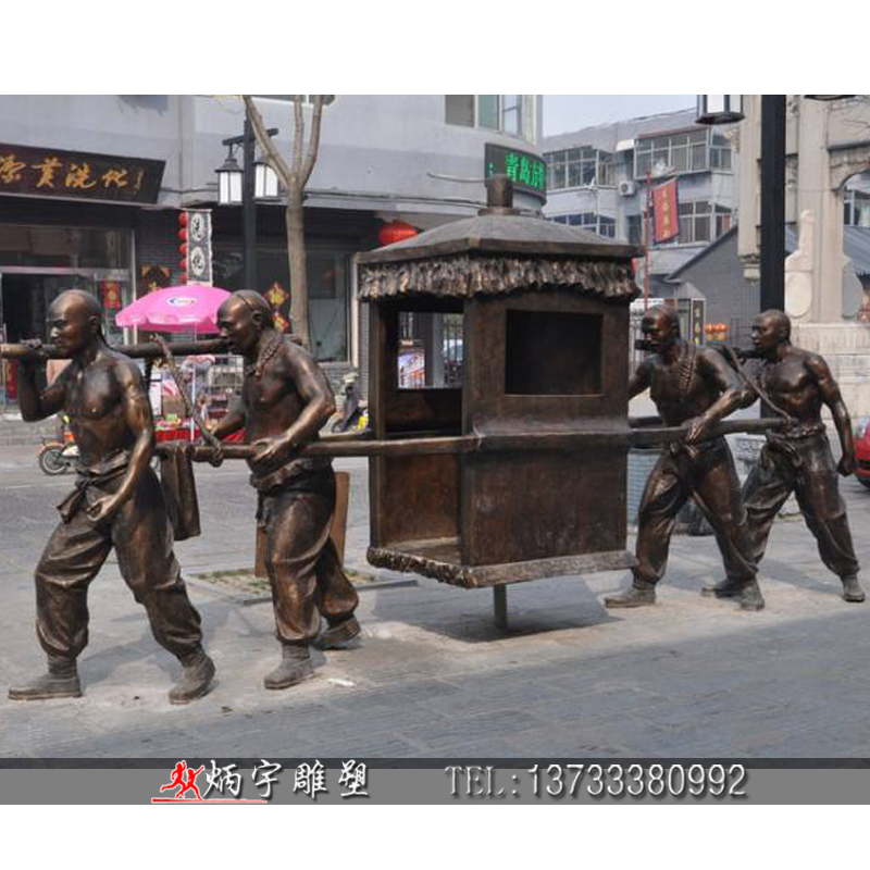 曲陽縣炳宇雕塑 迎親隊伍雕塑圖片/曲陽縣炳宇雕塑 迎親隊伍雕塑樣板圖 (2)