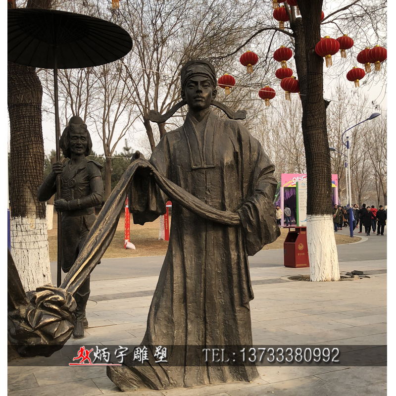 曲陽縣炳宇雕塑 民俗人物雕塑圖片