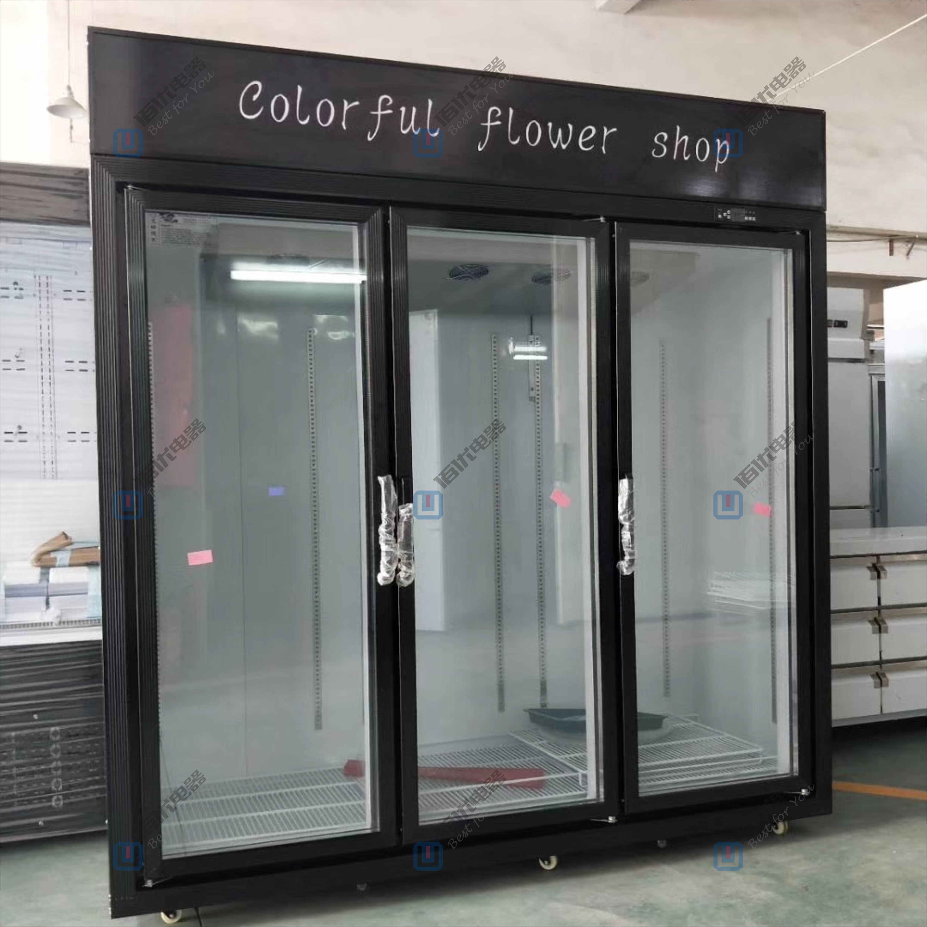 鮮花保鮮柜,商用風冷冷藏冰柜，立式保鮮展示柜 鮮花柜