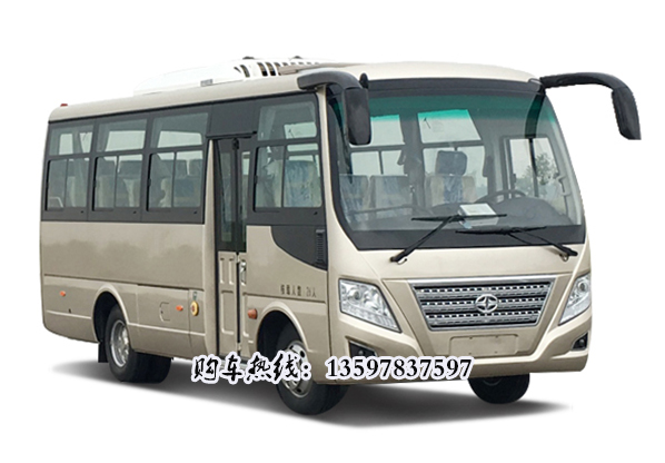 華策26座通勤客車 華策6.7米員工上下班接送車價格