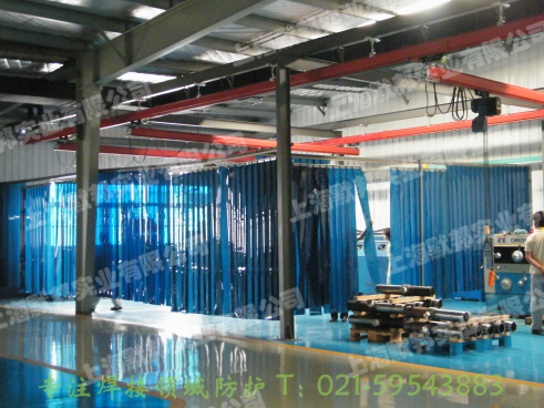 供應(yīng) 焊接隔斷簾，防弧光塑料門簾