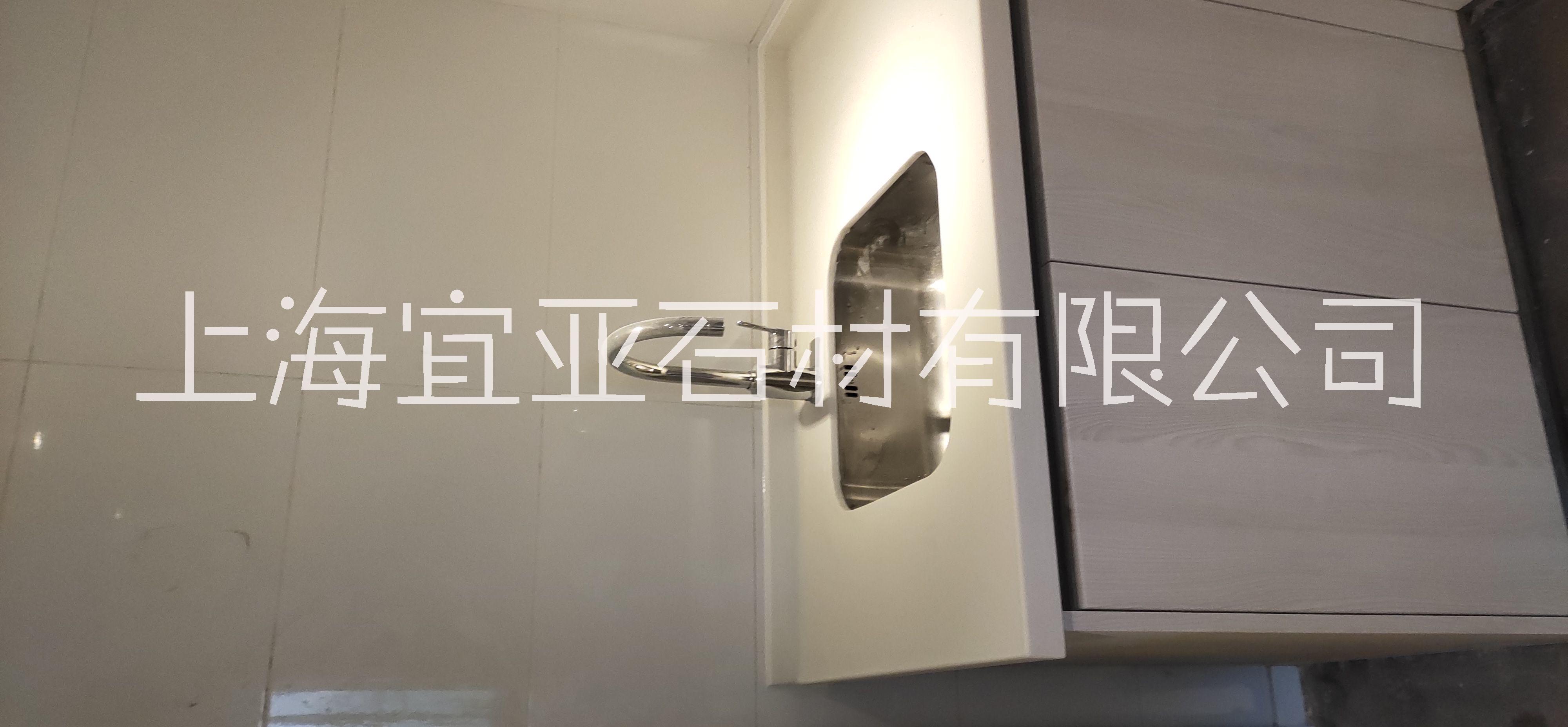 復(fù)合人造石洗手臺面 供應(yīng)加工無縫拼接人造石復(fù)合亞克力洗手臺面