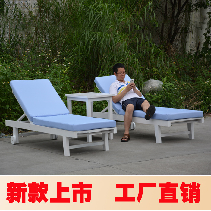 木質沙灘椅圖片/木質沙灘椅樣板圖 (1)