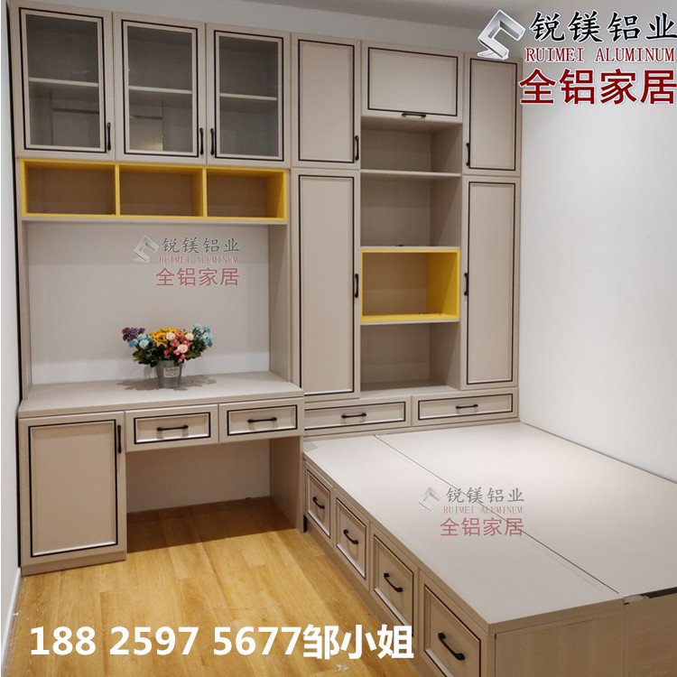 佛山市全铝衣柜全铝家具极简门板厂家全铝衣柜全铝家具极简门板豪华玻璃门板厂家直销型材供应