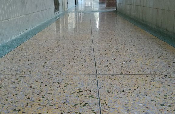 水磨石地坪圖片