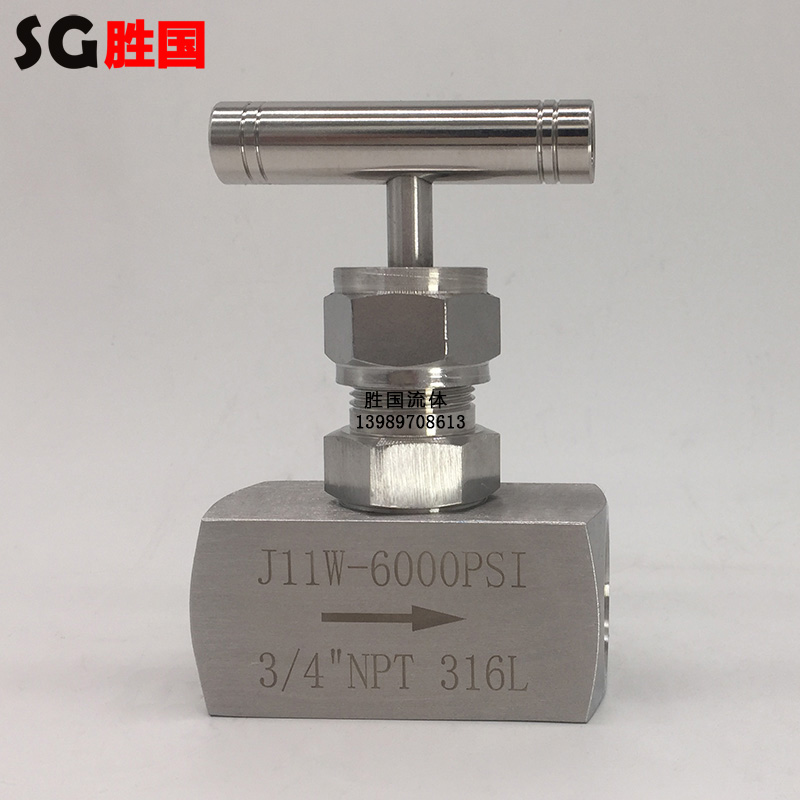 不銹鋼絲扣針型閥圖片