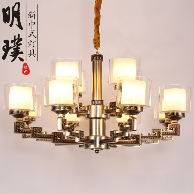 新中式吊燈圖片/新中式吊燈樣板圖 (2)