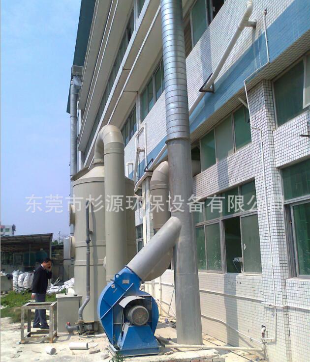 水噴淋塔廢氣凈化器圖片/水噴淋塔廢氣凈化器樣板圖 (4)