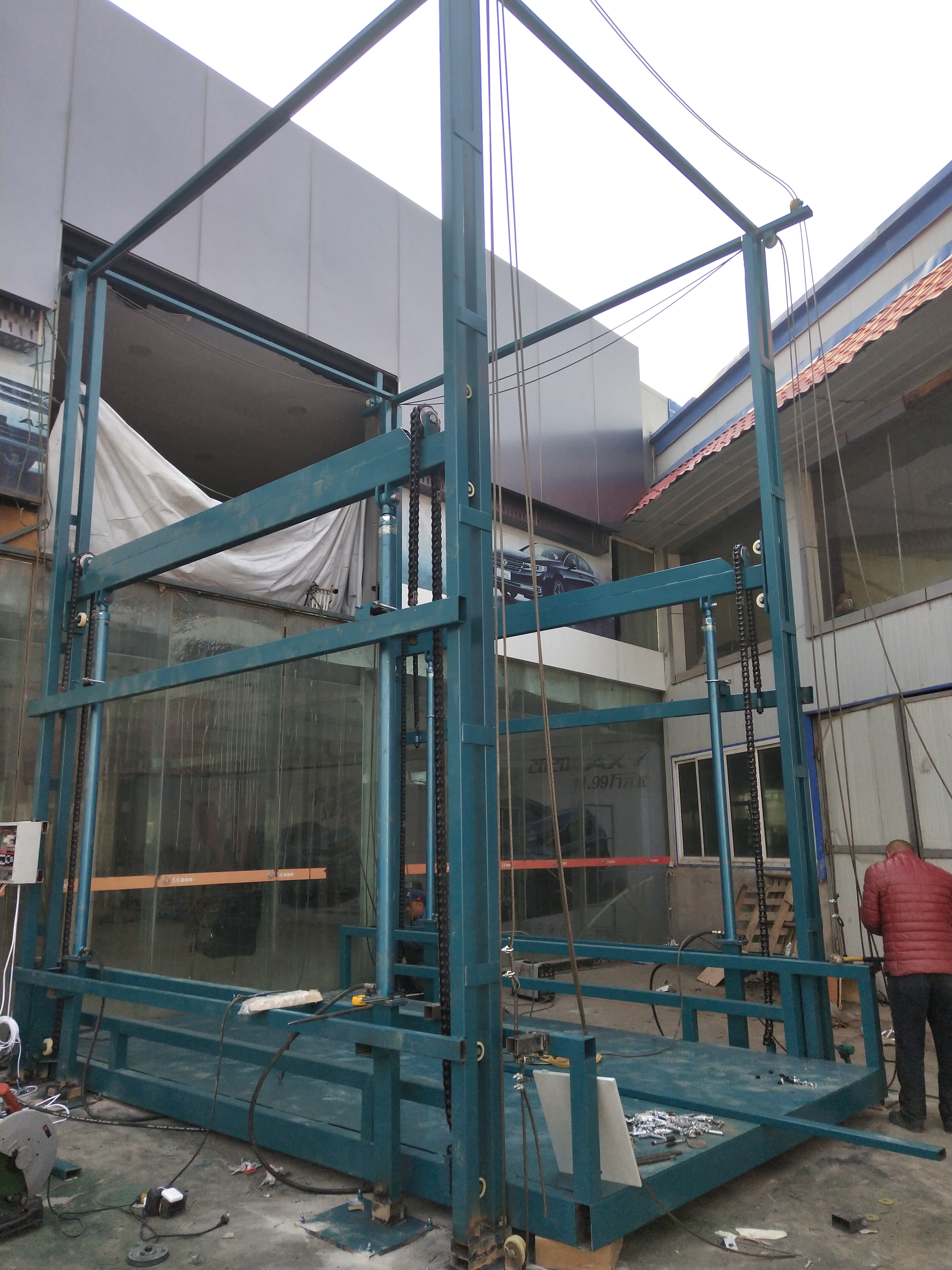 液壓升降貨梯圖片/液壓升降貨梯樣板圖 (2)