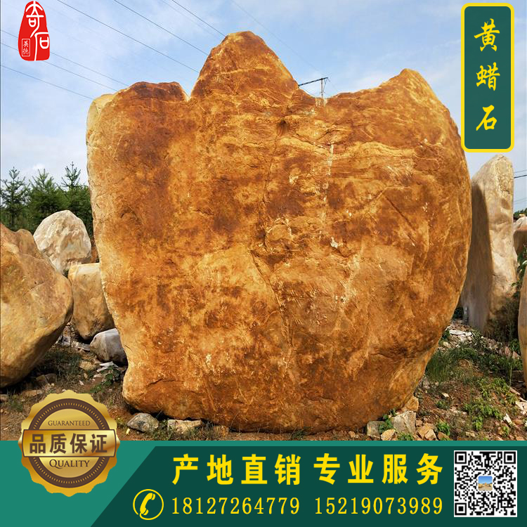 刻字黃蠟石圖片/刻字黃蠟石樣板圖 (1)