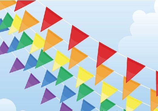 彩旗圖片/彩旗樣板圖 (1)