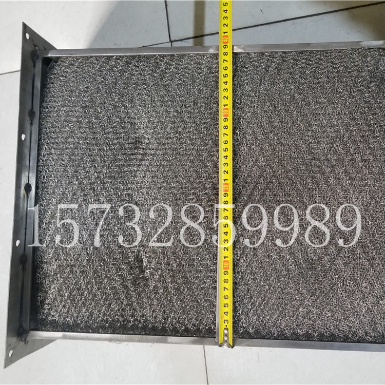 長方形絲網(wǎng)除沫器 包邊絲網(wǎng)除霧器圖片