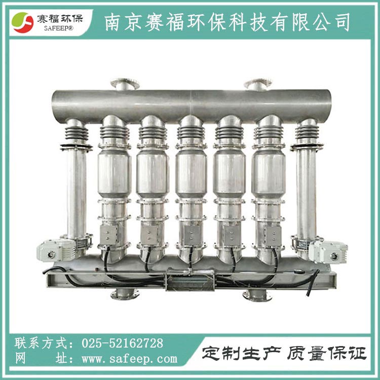 柴油發(fā)電機組自動再生型尾氣凈化器 干式尾氣黑煙凈化器圖片
