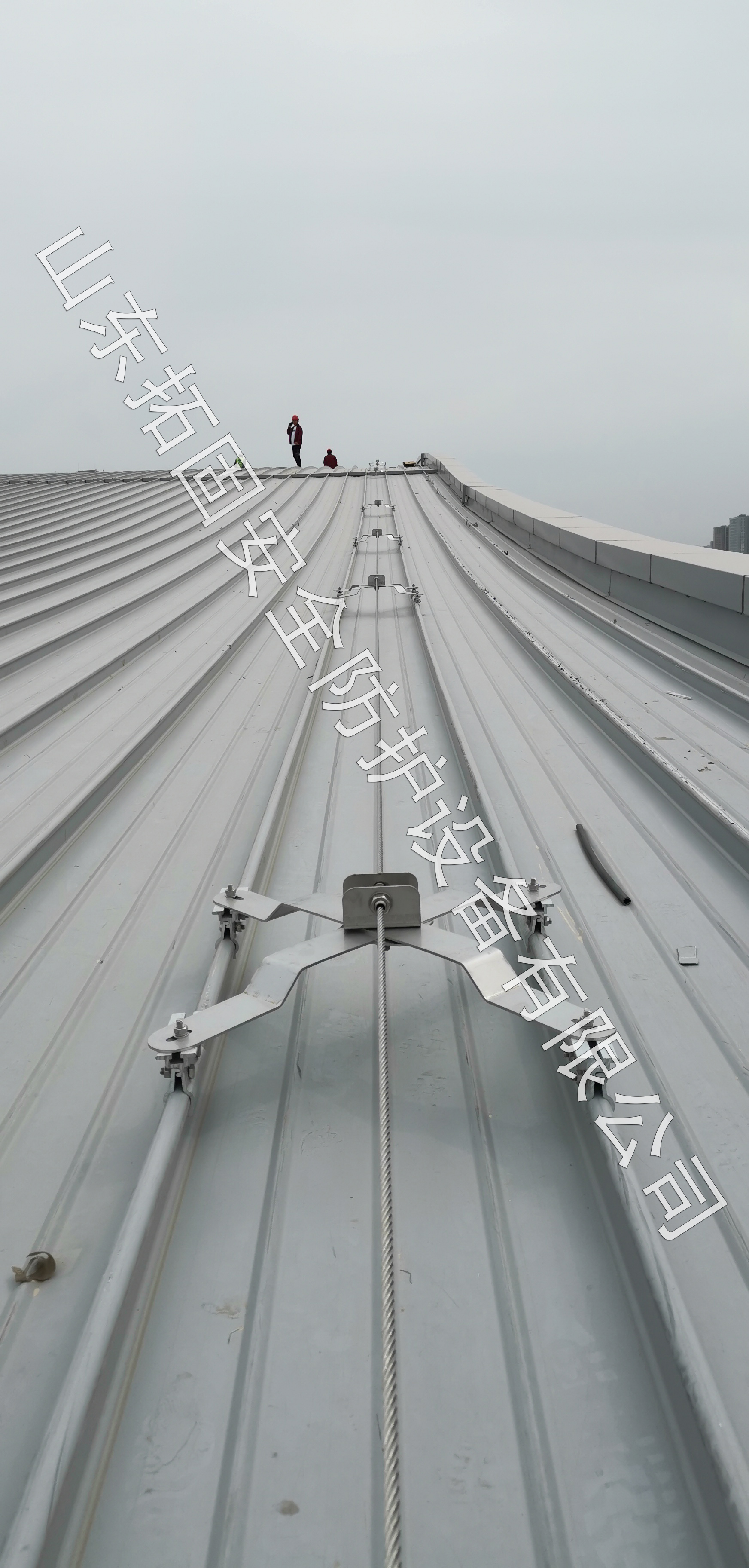 鋼結(jié)構(gòu)安裝生命線圖片/鋼結(jié)構(gòu)安裝生命線樣板圖 (4)