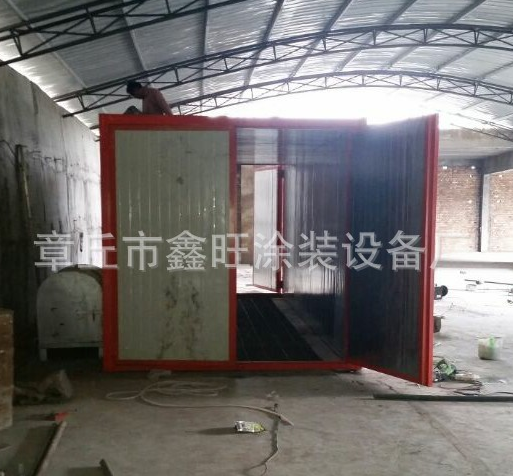 工业喷塑烤箱销售高温烤漆房 汽车烤漆房家具无尘喷漆房 工业喷塑烤箱高