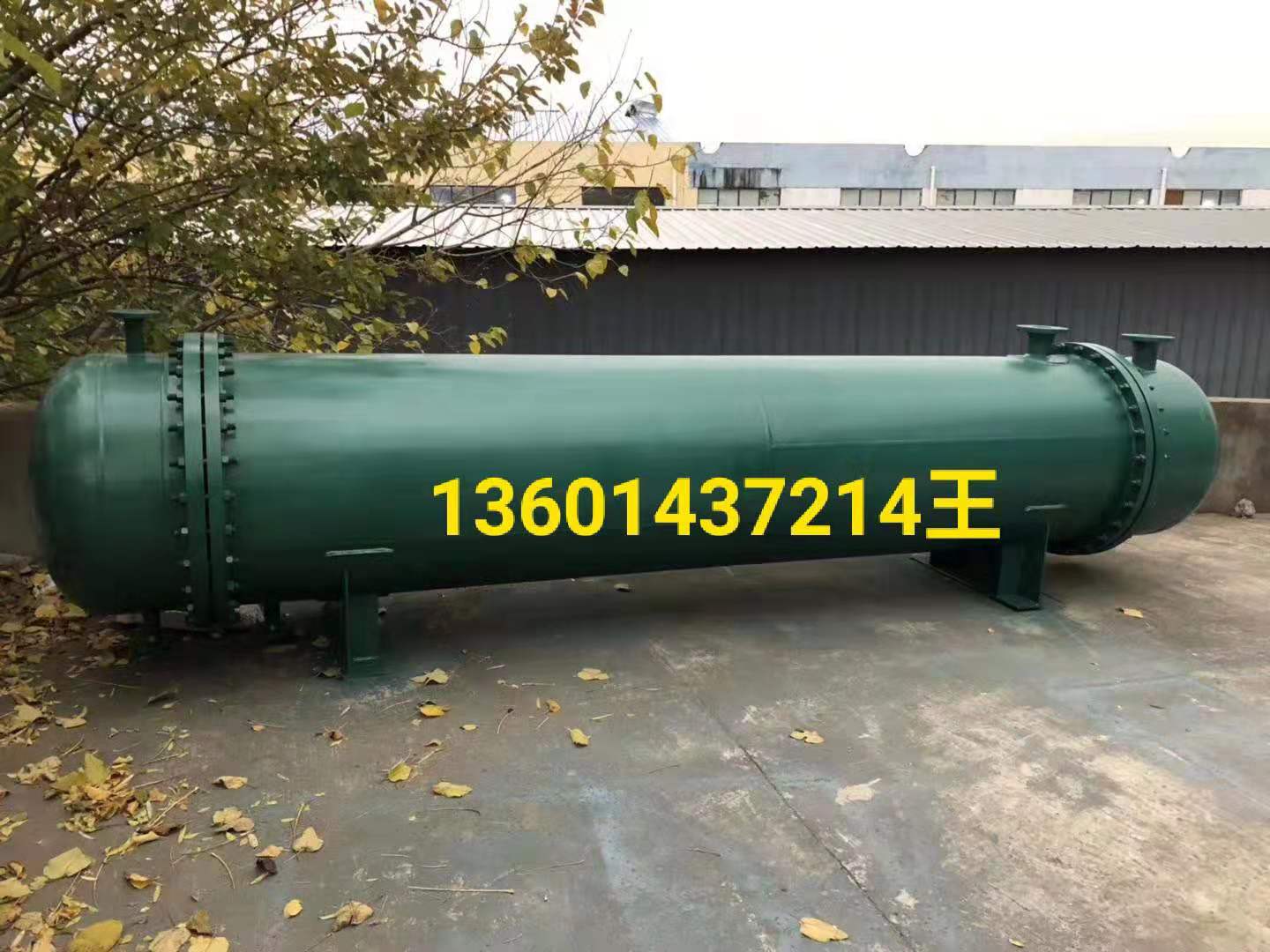 碳鋼／不銹鋼列管式焦油過濾器圖片