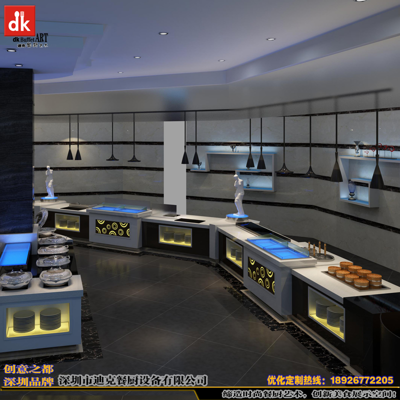 自助餐臺(tái)圖片/自助餐臺(tái)樣板圖 (4)