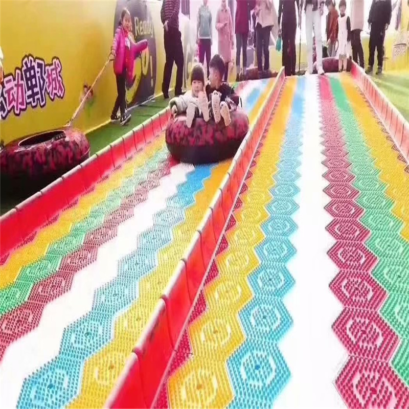彩虹滑梯圖片/彩虹滑梯樣板圖 (4)