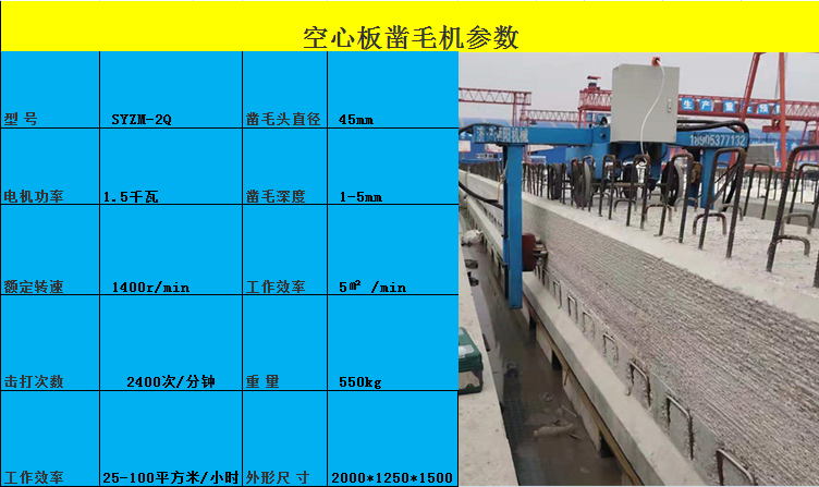 空心板梁測面自動行走鑿毛機(jī)圖片/空心板梁測面自動行走鑿毛機(jī)樣板圖 (2)