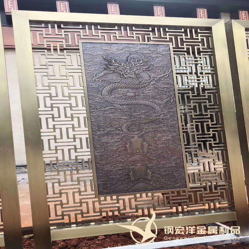 佛山廠家不銹鋼屏風隔斷定制圖片/佛山廠家不銹鋼屏風隔斷定制樣板圖 (3)