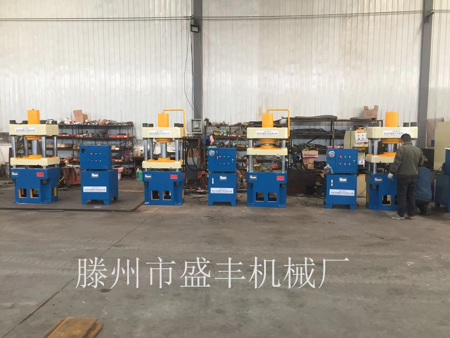 100噸四柱壓力機圖片/100噸四柱壓力機樣板圖 (3)